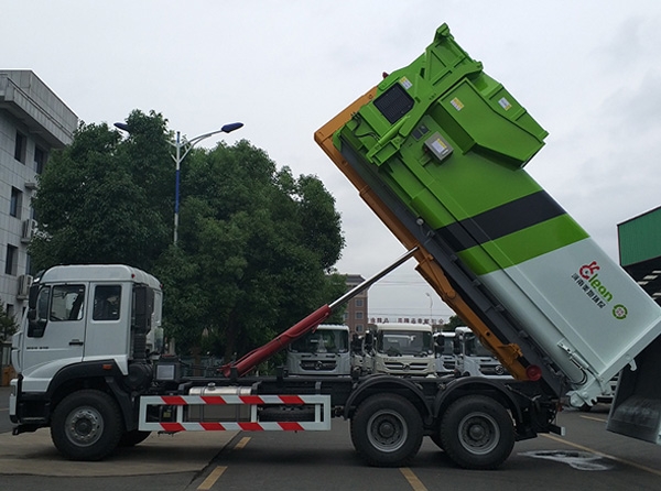 廣州廂可卸式垃圾車
